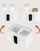 Lionelo Thermup Double White Bottle Warmer 6in1 multifunkční ohřívač kojeneckých lahví 6 v 1 1 ks