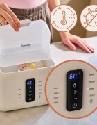 Lionelo Thermup Double White Bottle Warmer 6in1 multifunkční ohřívač kojeneckých lahví 6 v 1 1 ks