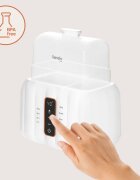 Lionelo Thermup Double White Bottle Warmer 6in1 multifunkční ohřívač kojeneckých lahví 6 v 1 1 ks