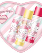 Lip Smacker Hello Kitty & Friends sada na rty ve tvaru srdce