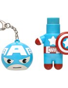 Lip Smacker Marvel Captain America balzám na rty příchuť Red White & Blue-Berry 4 g