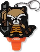 Lip Smacker Marvel Guardians of the Galaxy klíčenka s balzámem pro děti Rocket (Pop Rockets Candy) 58 g
