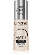 Lirene City Matt matující fluidní make-up s vyhlazujícím efektem odstín 203 Light 30 ml
