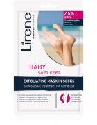 Lirene Foot Care exfoliační ponožky pro zjemnění a hydrataci pokožky nohou 25% Urea 1 pár