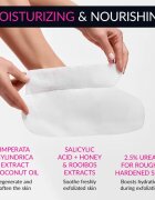 Lirene Foot Care exfoliační ponožky pro zjemnění a hydrataci pokožky nohou 25% Urea 1 pár