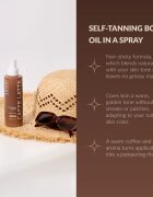 Lirene Perfect Tan samoopalovací olej na tělo Caffe Latte 200 ml