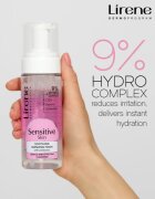 Lirene Sensitive skin zklidňující micelární pěna pro citlivou pleť 150 ml