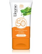 Lirene Sun care ochranná denní emulze na obličej a dekolt aloe vera spf 50 50 ml