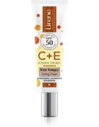 Lirene Vitamin Energy C+E pleťový krém pro sjednocení barevného tónu pleti SPF 50 30 ml