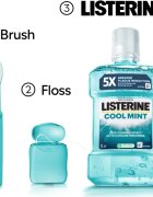 Listerine Cool Mint ústní voda pro svěží dech 1000 ml
