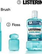 Listerine Cool Mint ústní voda pro svěží dech 250 ml