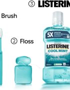 Listerine Cool Mint ústní voda pro svěží dech 500 ml