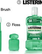Listerine Fresh Burst ústní voda proti zubnímu plaku 500 ml