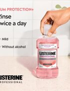 Listerine Professional Gum Protection+ ústní voda pro ochranu zubů a dásní 500 ml