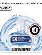 Listerine Stay White ústní voda s bělicím účinkem příchuť Arctic Mint 500 ml