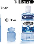 Listerine Stay White ústní voda s bělicím účinkem příchuť Arctic Mint 500 ml