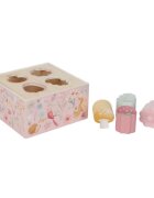 Little Dutch Fairy Garden Shape Sorter aktivity vkládačka 18 m+ 1 ks