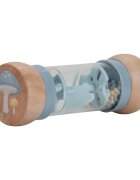 Little Dutch Forest Friends Rain Rattle chrastítko 3 m+ Blue 1 ks