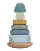 Little Dutch Forest Friends Rocking Ring Stacker nasazovací kroužky 12 m+ Blue 1 ks