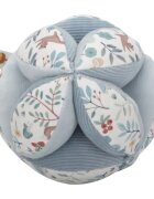 Little Dutch Forest Friends Sensory Gripping Ball textilní míček 0 m+ Blue 1 ks