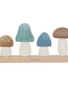 Little Dutch Forest Friends Stacking Puzzle Mushrooms aktivity hračka 246 x 5 x 13 cm 12 m+ 1 ks