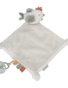 Little Dutch Little Farm Cuddle Cloth Chicken mazlicí dečka s klipem 1 ks