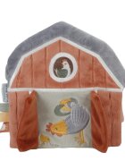 Little Dutch Little Farm Soft Activity Book kontrastní edukativní knížka 1 ks