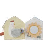 Little Dutch Little Farm Soft Activity Book kontrastní edukativní knížka 1 ks