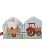 Little Dutch Little Farm Soft Activity Book kontrastní edukativní knížka 1 ks