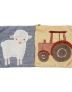 Little Dutch Little Farm Soft Activity Book kontrastní edukativní knížka 1 ks