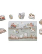 Little Dutch Little Farm Sound Puzzle puzzle ze dřeva 1 ks