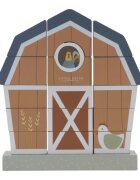 Little Dutch Little Farm Stacking Farmhouse aktivity hračka 12 m+ 1 ks