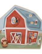 Little Dutch Little Farm Wooden Puzzle puzzle ze dřeva 12 m+ 1 ks