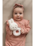 Little Dutch Miffy Fluffy Lucky Blossom Rattle Toy chrastítko 0 m+ Pink 1 ks
