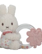 Little Dutch Miffy Fluffy Lucky Blossom Ring Rattle chrastítko 0 m+ Pink 1 ks