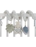 Little Dutch Miffy Fluffy Lucky Leaves Activity Spiral kontrastní závěsná hračka 0 m+ Blue 1 ks