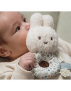 Little Dutch Miffy Fluffy Lucky Leaves Rattle Toy chrastítko 0 m+ Blue 1 ks