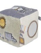 Little Dutch Soft Activity Cube Miffy Fluffy Green aktivity hračka 1 ks