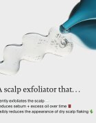 Living Proof Scalp Care Exfoliator hloubkově čisticí peeling pro mastnou pokožku hlavy proti lupům 100 ml