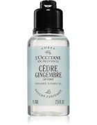 L’Occitane Cèdre Gingembre Perfumed Shower Gel sprchový gel 75 ml