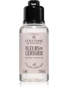 L’Occitane Fleurs de Cerisier sprchový gel s parfemací třešňový květ 75 ml