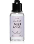 L’Occitane Lavande Blanche Perfumed Shower Gel zklidňující sprchový gel 75 ml
