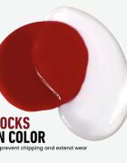 LONDONTOWN Kur Gel Genius Top Coat vrchní lak na nehty bez použití UV/LED lampy 12 ml