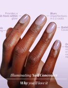 LONDONTOWN Kur Illuminating Nail Concealer rozjasňující lak na nehty odstín Lavender 12 ml