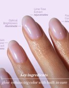 LONDONTOWN Kur Illuminating Nail Concealer rozjasňující lak na nehty odstín Lavender 12 ml