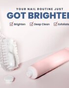 LONDONTOWN Kur Mani Bright peeling na nehty s kartáčkem 45 ml