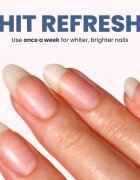 LONDONTOWN Kur Mani Bright peeling na nehty s kartáčkem 45 ml