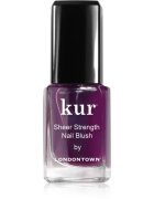 LONDONTOWN Kur Sheer Strength Nail Blush zpevňující a rozjasňující tónovaná péče na nehty odstín Concord 12 ml