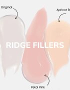 LONDONTOWN Kur Tinted Fortifying Ridge Filler vyhlazující podkladový lak na nehty pro suché a křehké nehty odstín Apricot Beige 12 ml