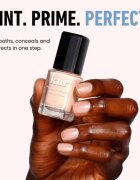 LONDONTOWN Kur Tinted Fortifying Ridge Filler vyhlazující podkladový lak na nehty pro suché a křehké nehty odstín Apricot Beige 12 ml